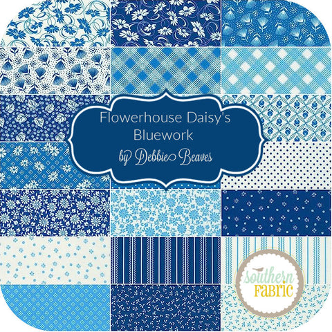 Flowerhouse Daisy's Bluework