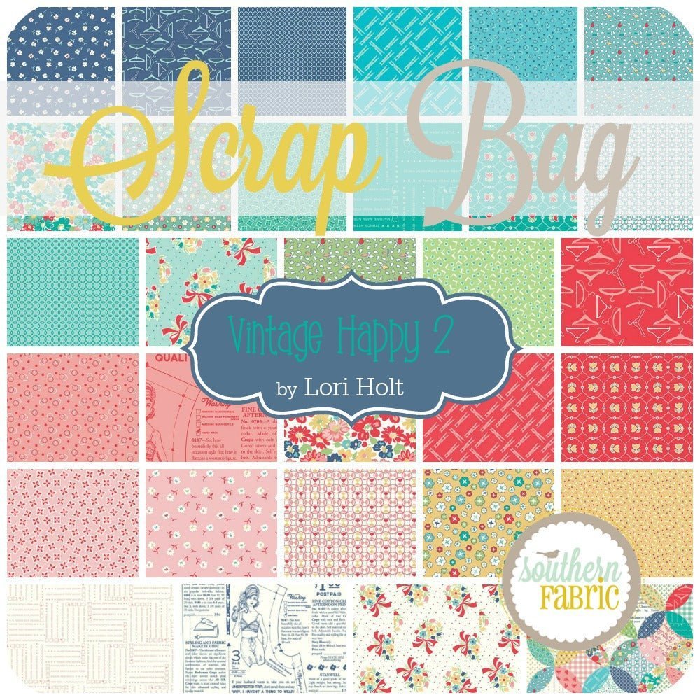 Vintage Happy 2 sold Bundle 1/8 with 31 Prints by Lori Holt Riley Blake Fabrics