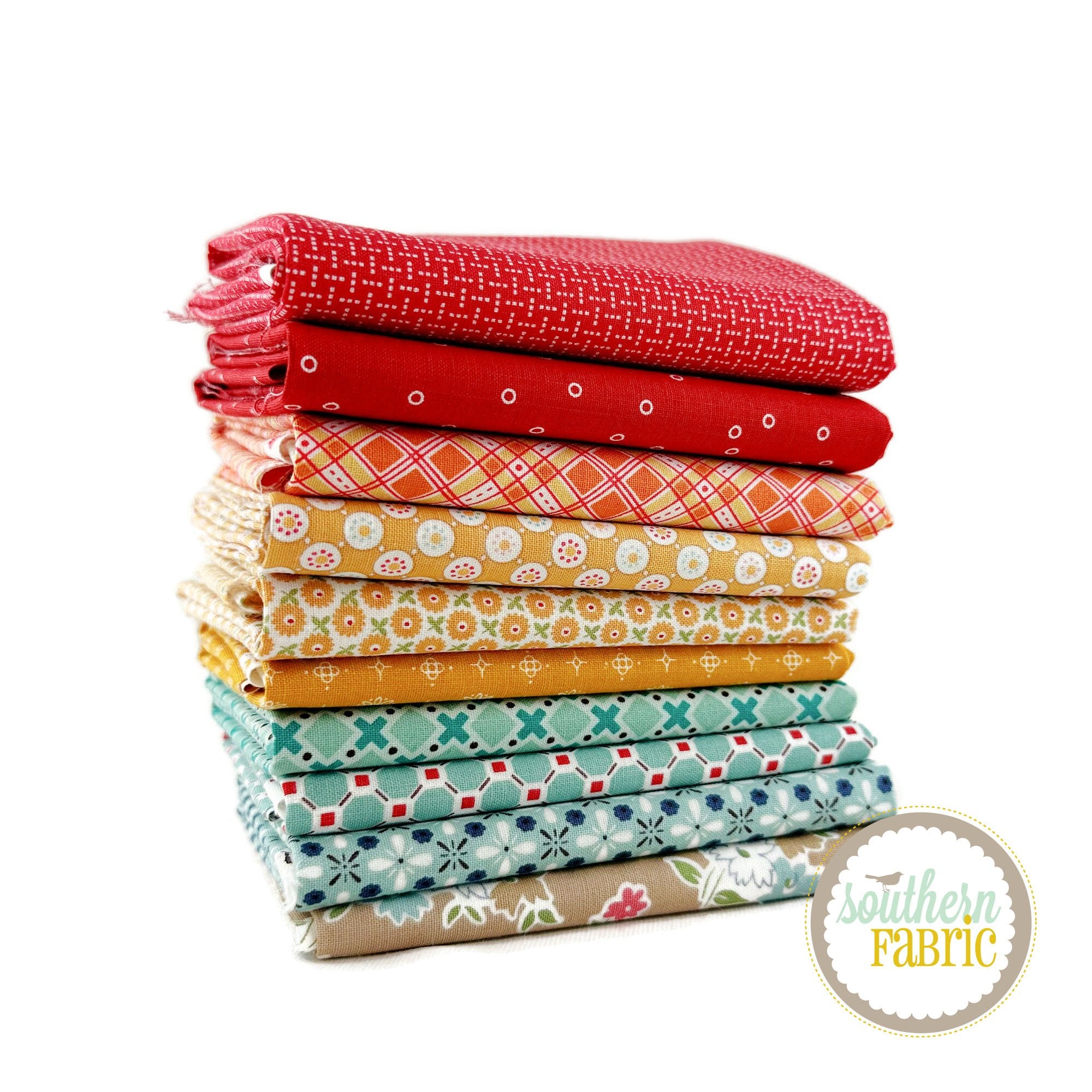 Cook Book full collection fat quarter bundle | By Lori Holt for Riley Blake | 42 2024 pieces | Store cut