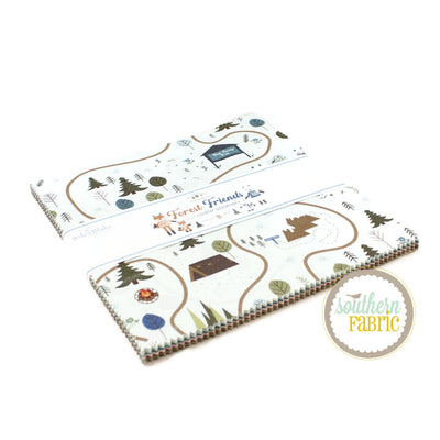 Forest Friends Layer Cake (42 pcs) by Jennifer Long for Riley Blake (10-12690-42)