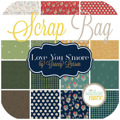 Love you S'more Scrap Bag (approx 2 yards) by Gracey Larson for Southern Fabric (GL.LYS.SB)