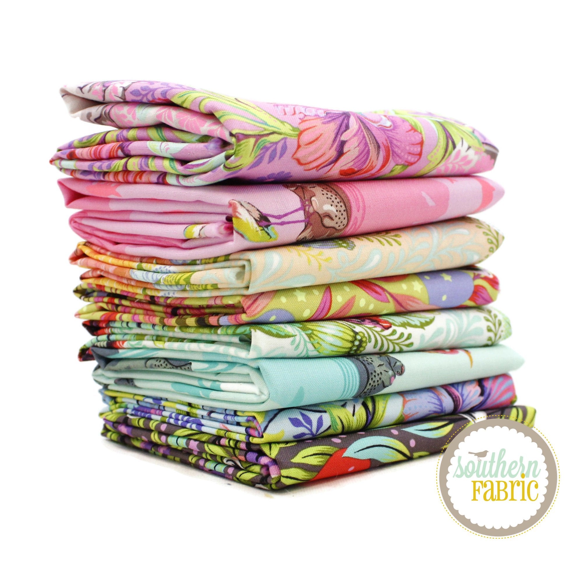 NEW! Tula Pink Everglow Fat Quarter Bundle - Janome Junkies