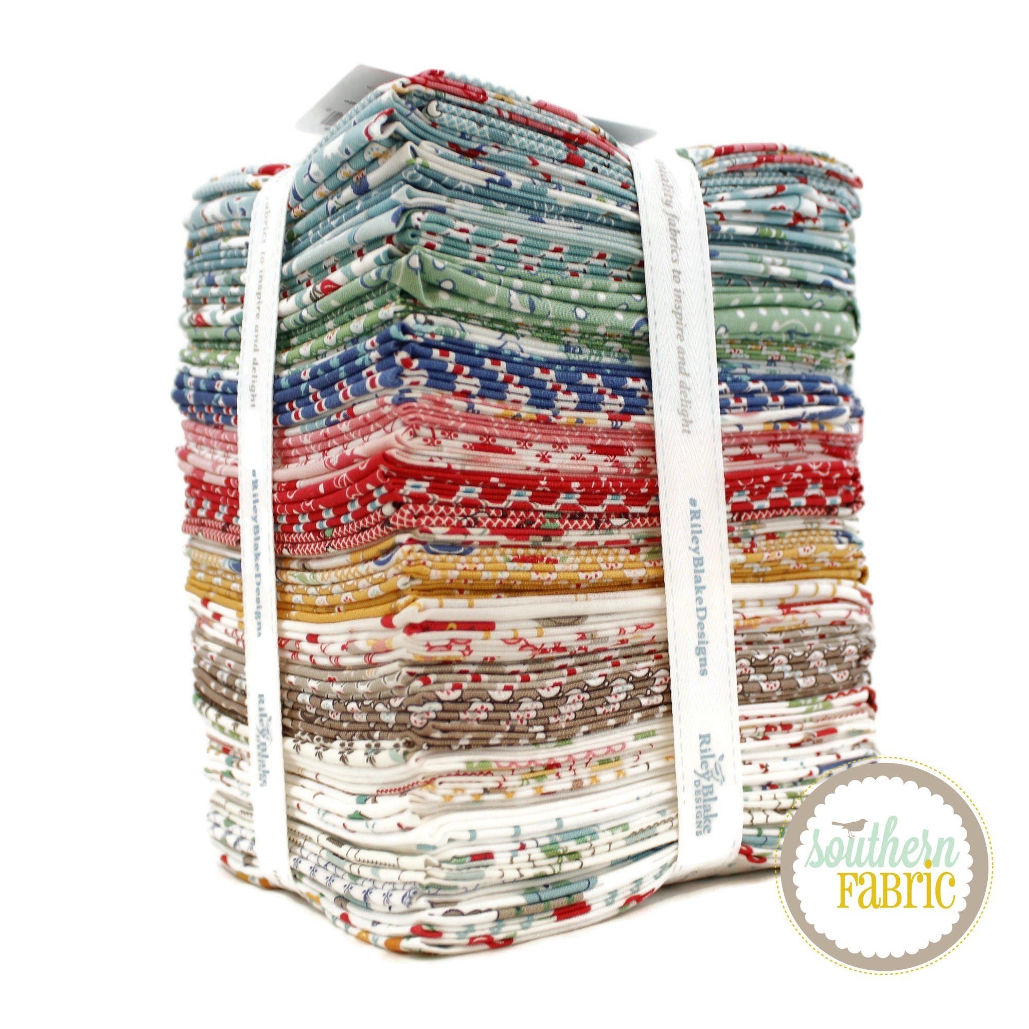 Riley Blake Fabric, Mercantile by Lori Holt - Fat Quarter Bundle