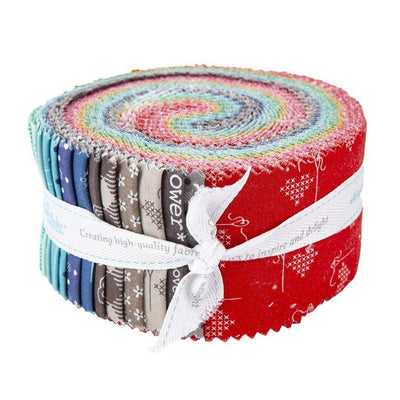 Bee Basics Jelly Roll (40 pcs) by Lori Holt for Riley Blake (RP-6401-40)