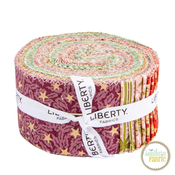 Festive Magic - Jelly Roll (40 pcs) by Liberty Fabrics for Riley Blake