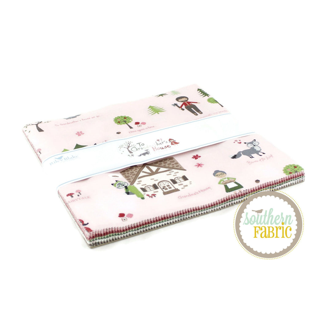 To Grandmother's House - Layer Cake (42 pcs) by Jennifer Long for Riley Blake