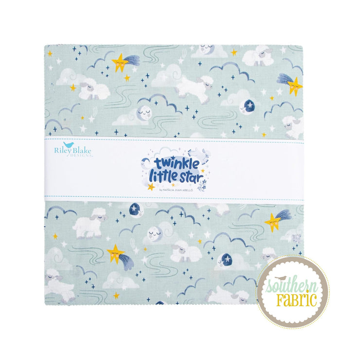 Twinkle Little Star - Layer Cake (42 pcs) by Natàlia Juan Abelló for Riley Blake