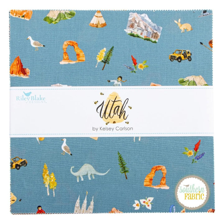Utah - Layer Cake (42 pcs) by Kelsey Carlson for Riley Blake