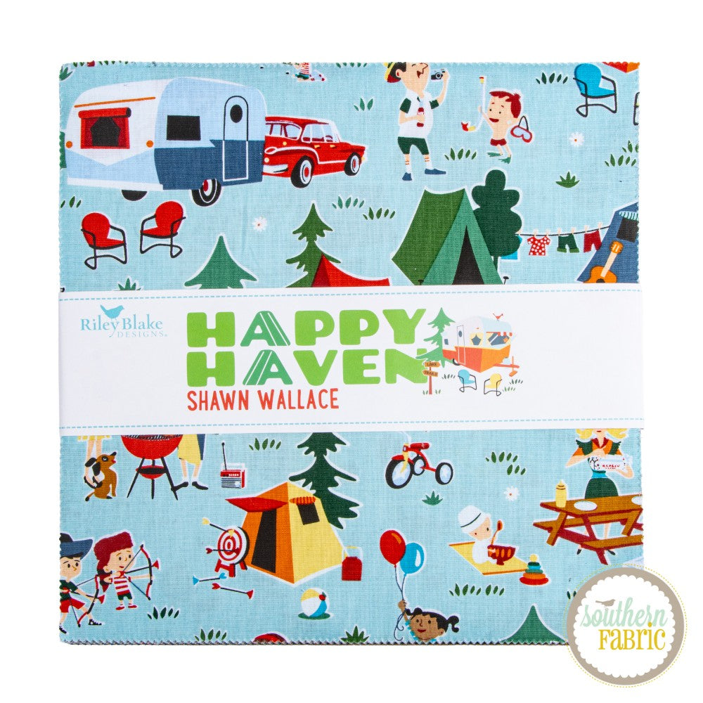 Happy Haven - Layer Cake (42 pcs) by Shawn Wallace for Riley Blake