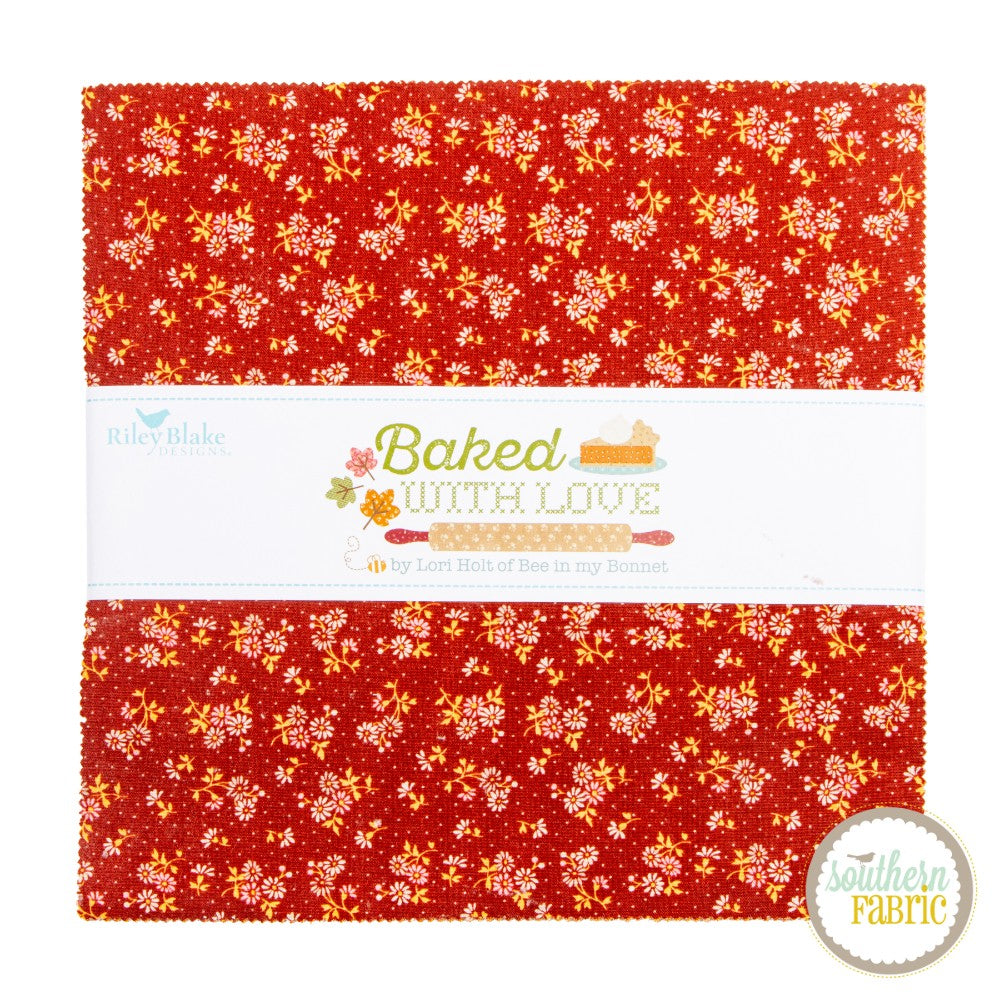 Baked With Love - Layer Cake (42 pcs) by Lori Holt for Riley Blake