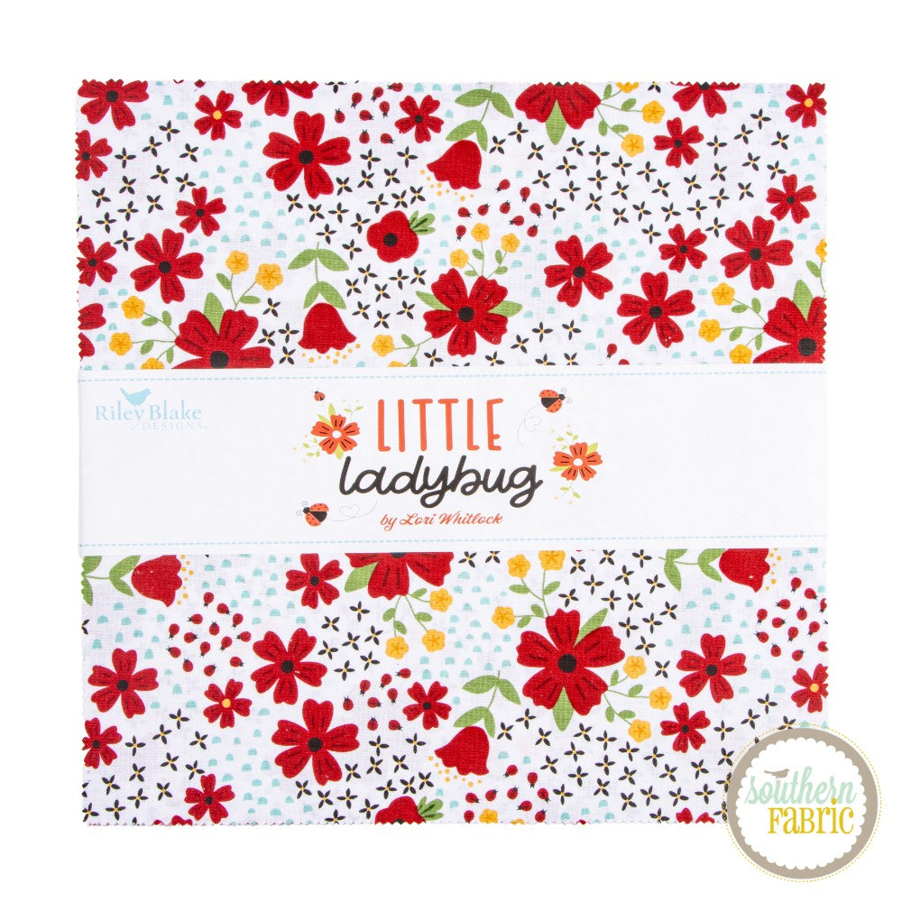 Little Ladybug - Layer Cake (42 pcs) by Lori Whitlock for Riley Blake