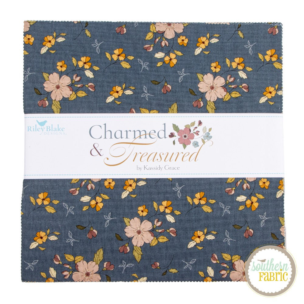 Charmed & Treasured - Layer Cake (42 pcs) by Kassidy Grace for Riley Blake