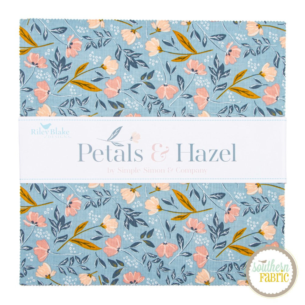 Petals & Hazel - Layer Cake (42 pcs) by Simple Simon & Company for Riley Blake