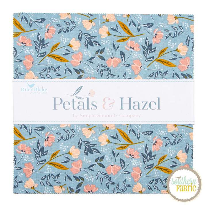 Petals &amp; Hazel - Layer Cake (42 pcs) by Simple Simon &amp; Company for Riley Blake