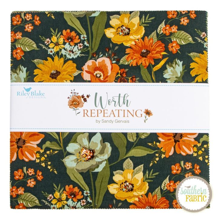 Worth Repeating - Layer Cake (42 pcs) by Sandy Gervais for Riley Blake