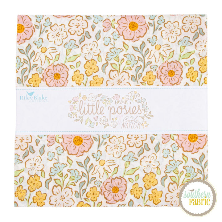 Little Posies - Layer Cake (42 pcs) by Cayla Naylor for Riley Blake