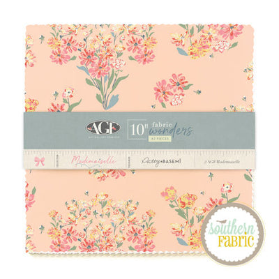 Mademoiselle - Layer Cake (42 pcs) by Patty Basemi for Art Gallery Fabrics (10WMMS)