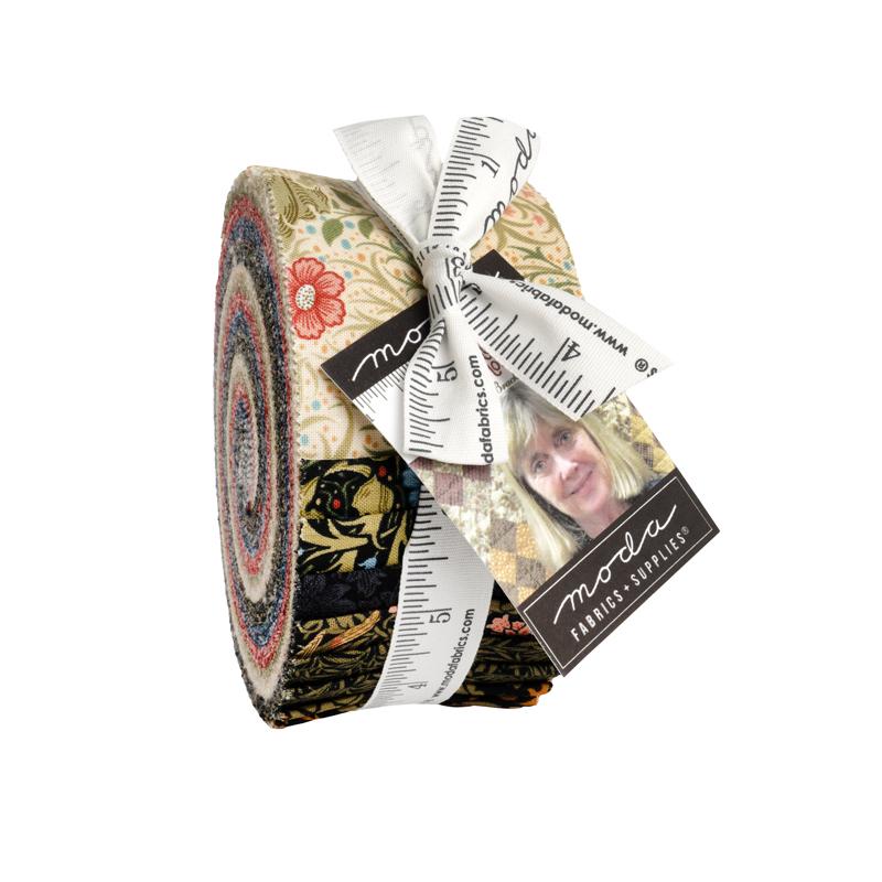 Morris Muse - Jelly Roll (40 pcs) by Barbara Brackman for Moda