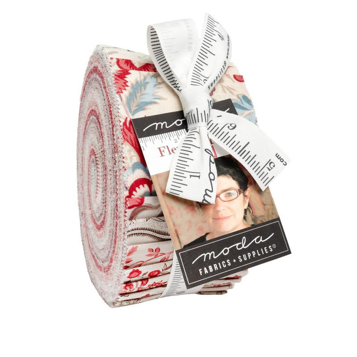 Fleur De Paris - Jelly Roll (40 pcs) by French General for Moda