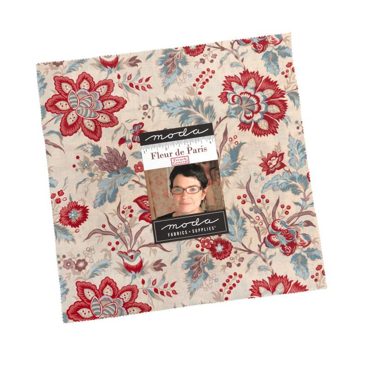 Fleur De Paris - Layer Cake (42 pcs) by French General for Moda