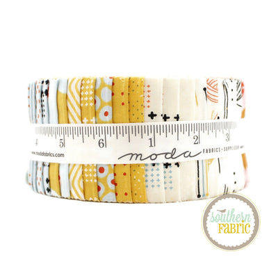 Lazy Afternoon - Jelly Roll (40 pcs) by Zen Chic for Moda (1780JR)