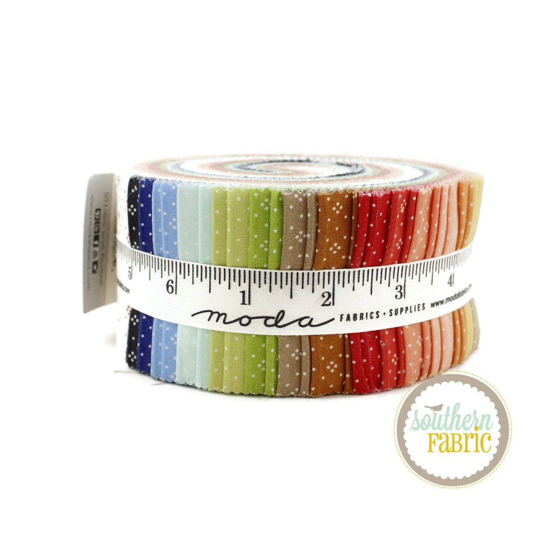 Eyelet - Jelly Roll (40 pcs) by Fig Tree for Moda