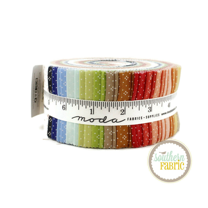 Eyelet - Jelly Roll (40 pcs) by Fig Tree for Moda