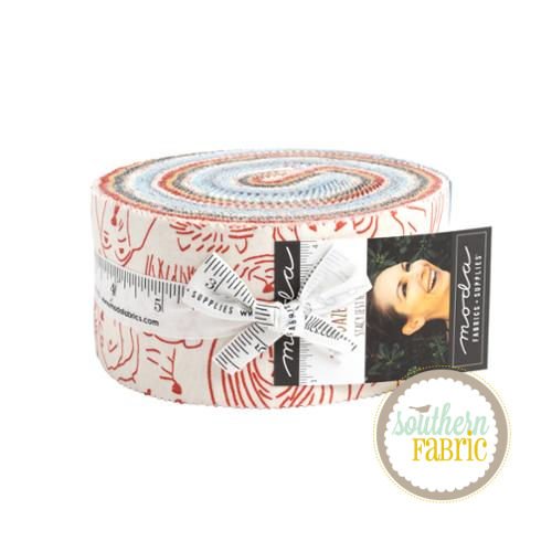 Dog Daze - Jelly Roll (40 pcs) by Stacy Iest Hsu for Moda
