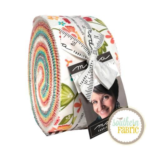 In The Garden - Jelly Roll (40 pcs) by Corey Yoder for Moda