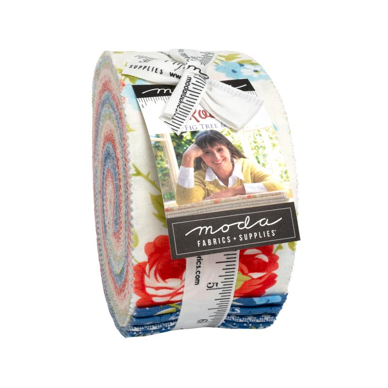 Rosie - Jelly Roll (40 pcs) by Fig Tree for Moda