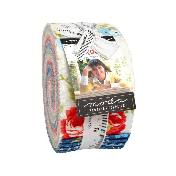 Rosie - Jelly Roll (40 pcs) by Fig Tree for Moda