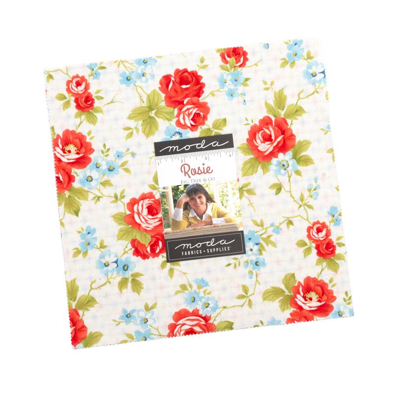 Rosie - Layer Cake (42 pcs) by Fig Tree for Moda