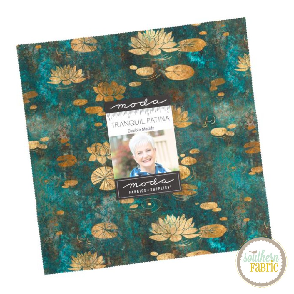 Tranquil Patina - Layer Cake (42 pcs) by Debbie Maddy for Moda