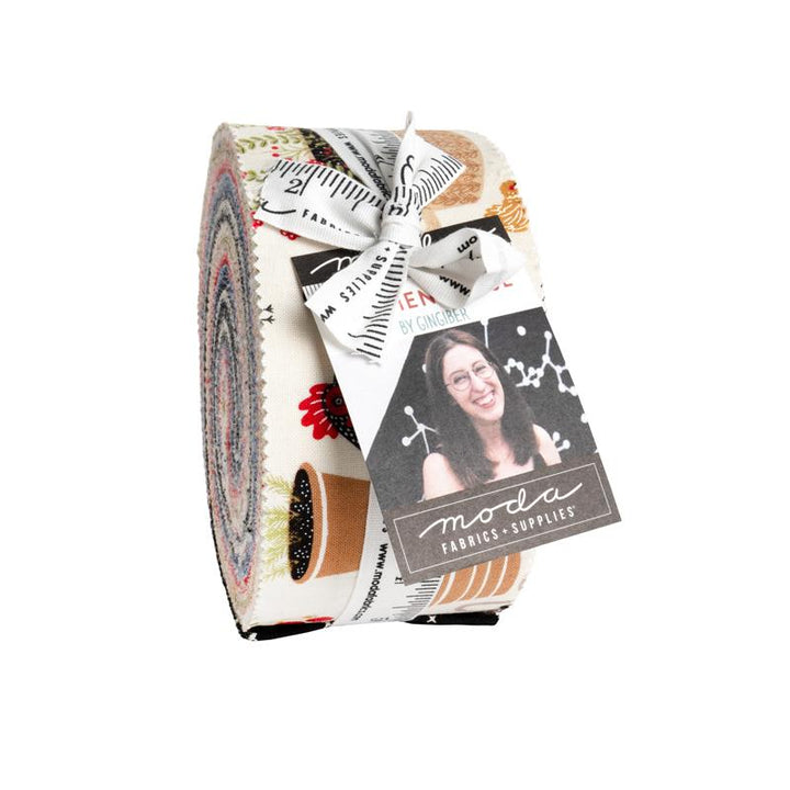 The Henhouse - Jelly Roll (40 pcs) by Gingiber for Moda
