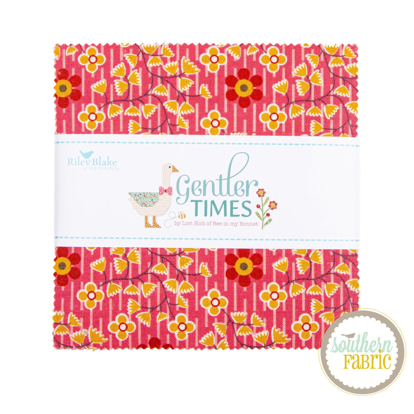 Gentler Times - Charm Pack (42 pcs) by Lori Holt for Riley Blake (5-16470-42)