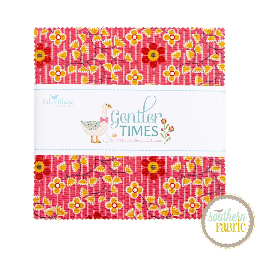 Gentler Times - Charm Pack (42 pcs) by Lori Holt for Riley Blake