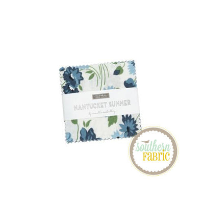 Nantucket Summer - Mini Charm Pack (42 pcs) by Camille Roskelley for Moda (55260MC)
