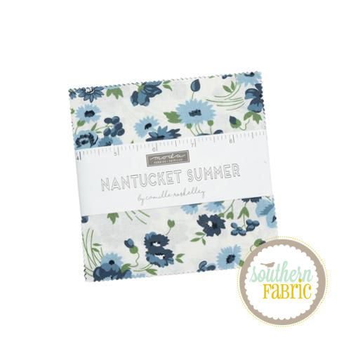 Nantucket Summer - Charm Pack (42 pcs) by Camille Roskelley for Moda (55260PP)