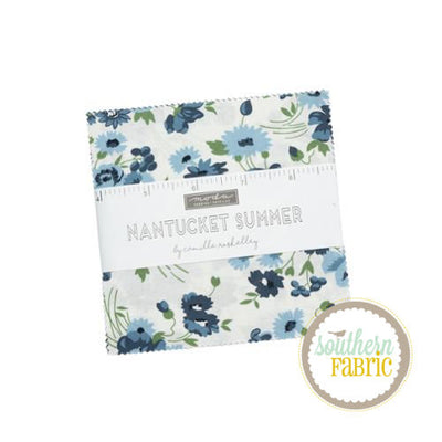 Nantucket Summer - Charm Pack (42 pcs) by Camille Roskelley for Moda (55260PP)