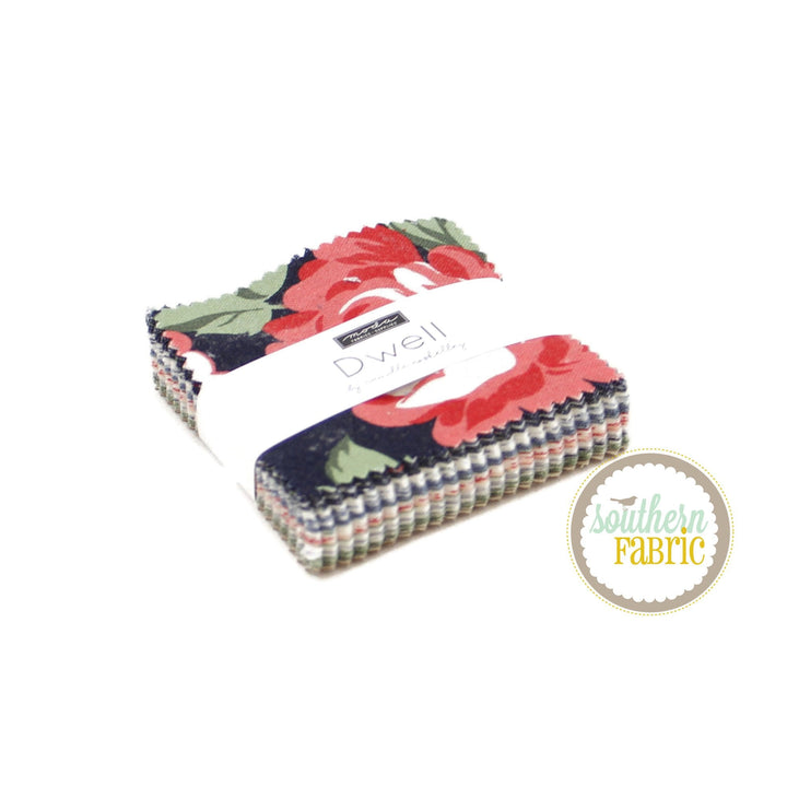 Dwell - Mini Charm Pack (42 pcs) by Camille Roskelley for Moda