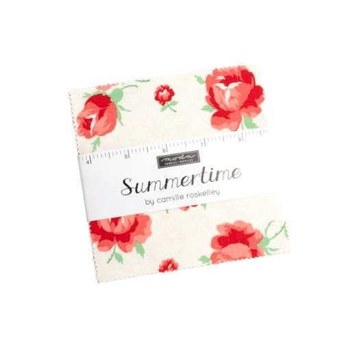 Summertime - Charm Pack (42 pcs) by Camille Roskelley for Moda