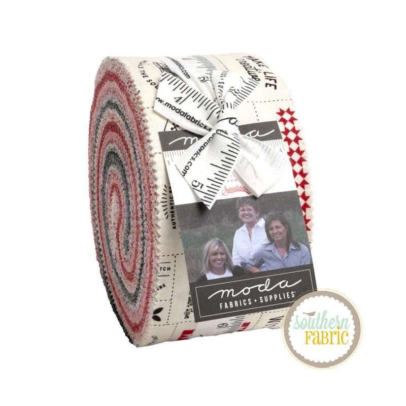 Threads - Jelly Roll (40 pcs) by Sweetwater for Moda