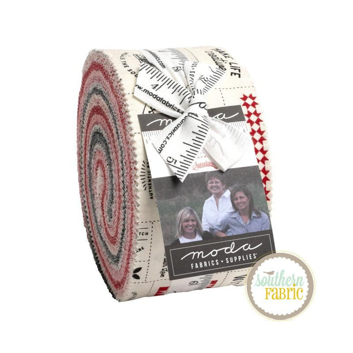 Threads - Jelly Roll (40 pcs) by Sweetwater for Moda
