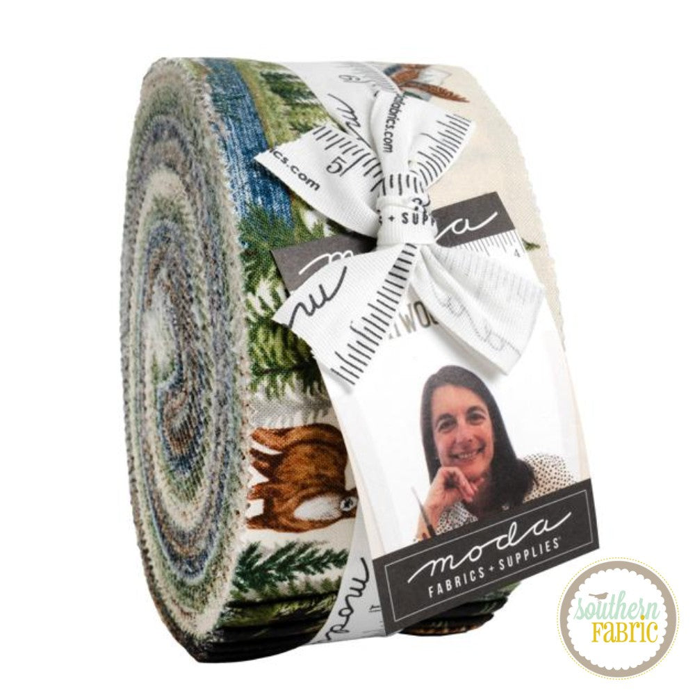 Northwoods Lodge - Jelly Roll (40 pcs) by Deb Strain for Moda
