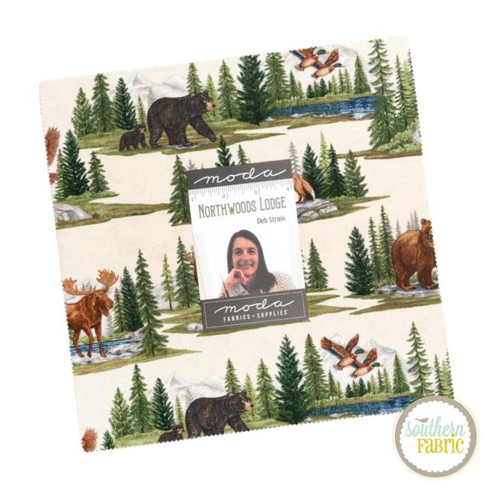 Northwoods Lodge - Layer Cake (42 pcs) by Deb Strain for Moda