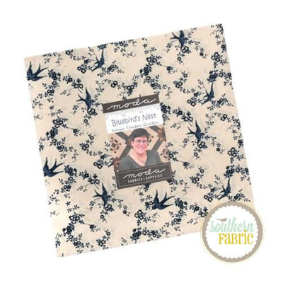 Bluebirds Nest - Layer Cake (42 pcs) by Kansas Troubles for Moda (9800LC)