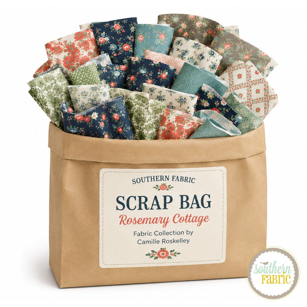 Rosemary Cottage - Scrap Bag by Camille Roskelley for Moda