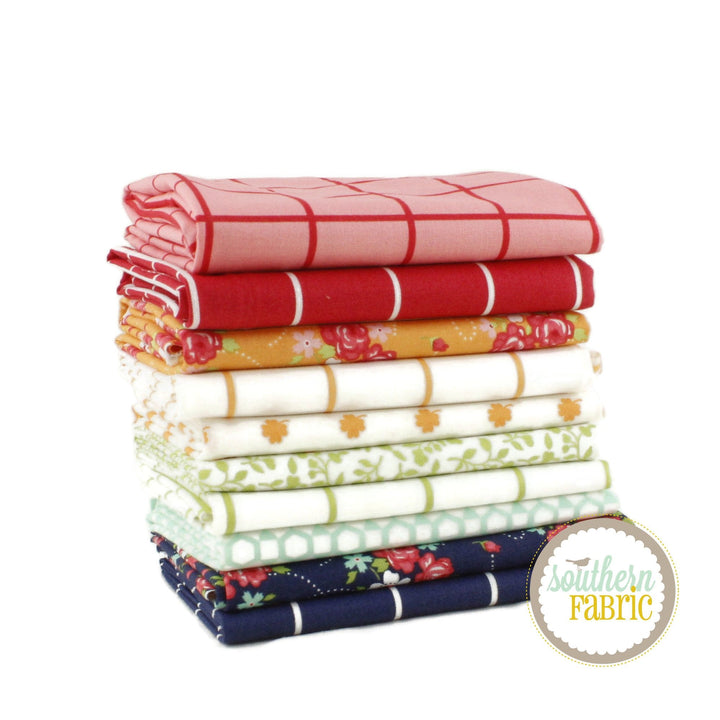 One Fine Day - Half Yard Bundle (10 pcs) by Bonnie and Camille for Moda