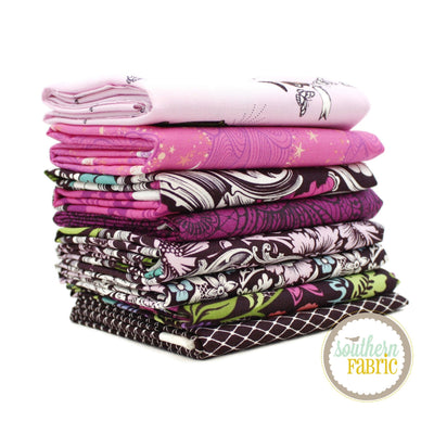 Nightshade Déjà Vu - Fat Quarter Bundle (8 pcs) by Tula Pink for Free Spirit (DJV.TP.FQ)