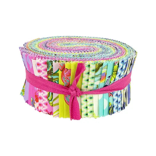Floral Reef - Jelly Roll (40 pcs) by Tula Pink for Free Spirit